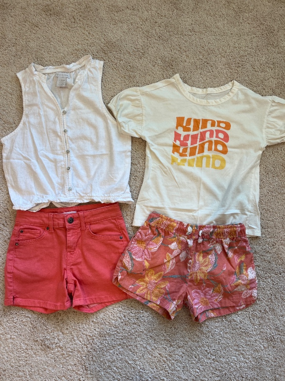 Girl size 8 bundle shorts & shirt